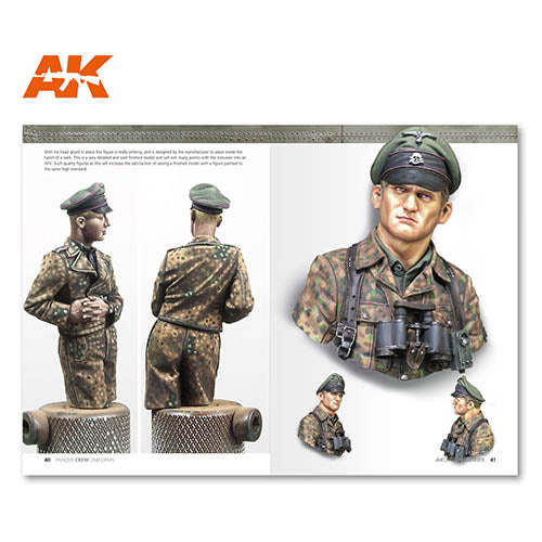 AK Interactive AK272 Panzer Crew Uniforms (AK Learning Series N¬∫2) English