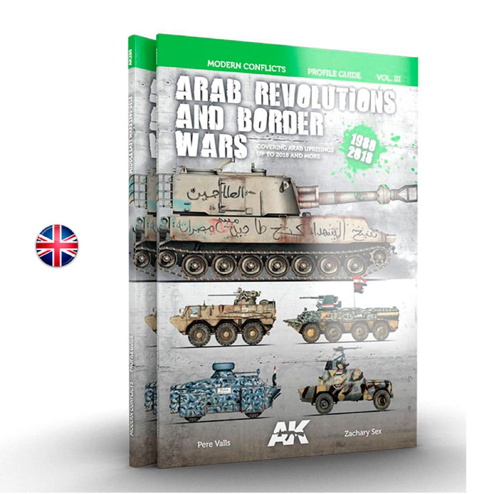 AK Interactive 286 Book Arab Revolutions And Border Wars Vol III English