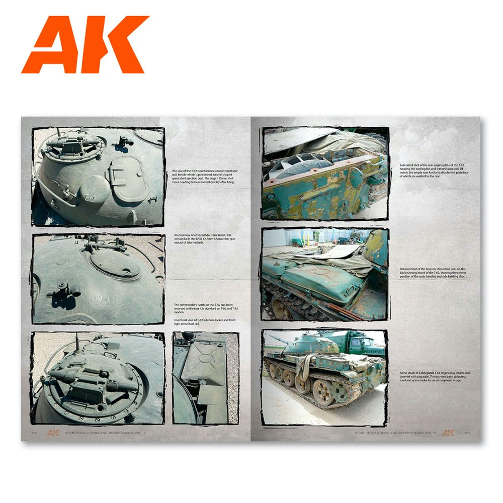 AK Interactive 286 Book Arab Revolutions And Border Wars Vol III English