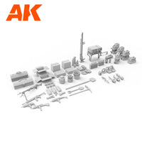 AK Interactive 35006 1/35 IDF Accessories 8435568328846