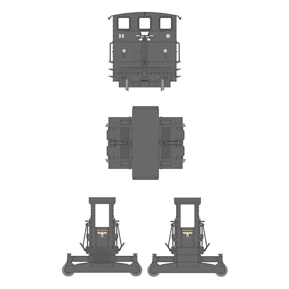 AK Interactive AK35008 Breuer IV Rail Shunter