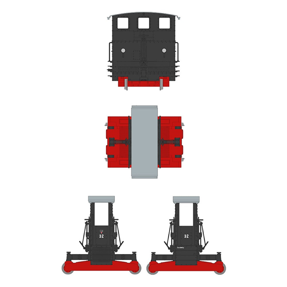 AK Interactive AK35008 Breuer IV Rail Shunter