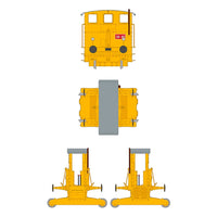 AK Interactive AK35009 Automotore FS 206/207/208 Sogliola Rail Shunter