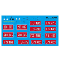 AK Interactive AK35009 Automotore FS 206/207/208 Sogliola Rail Shunter