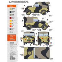 AK Interactive 35012 1/35 Land Rover 88 Series IIA Rover 8 8435568328693