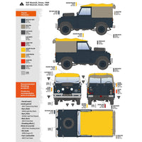 AK Interactive 35012 1/35 Land Rover 88 Series IIA Rover 8 8435568328693