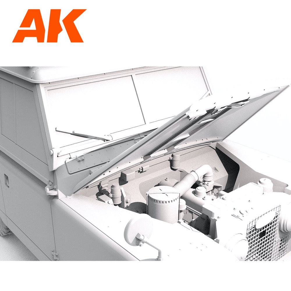 AK Interactive 35013 1/35 Land Rover 88 Series IIA Station Wagon 8435568328822