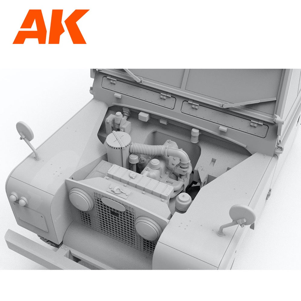 AK Interactive 35013 1/35 Land Rover 88 Series IIA Station Wagon 8435568328822