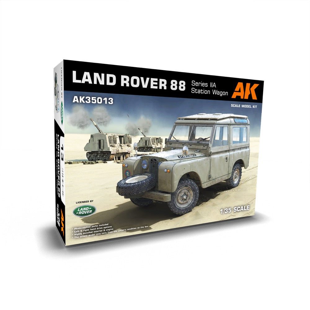 AK Interactive 35013 1/35 Land Rover 88 Series IIA Station Wagon 8435568328822