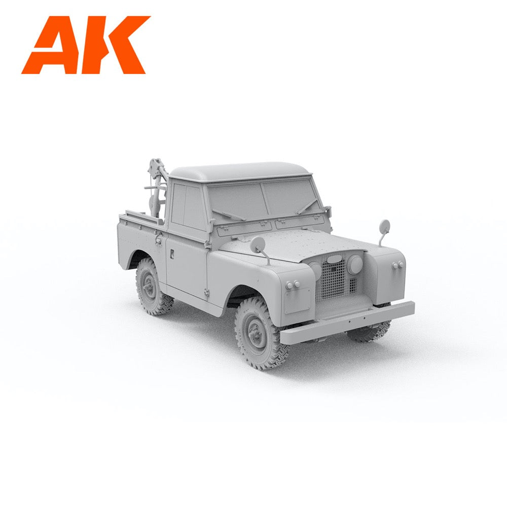 AK Interactive 35014 1/35 Land Rover 88 Series IIA Crane Tow Truck 8435568328839