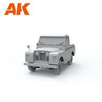 AK Interactive 35014 1/35 Land Rover 88 Series IIA Crane Tow Truck 8435568328839