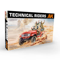AK Interactive 35017 1/35 Technical Riders 8435568334335