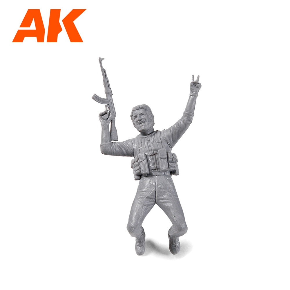 AK Interactive 35017 1/35 Technical Riders 8435568334335