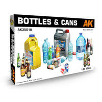 AK Interactive AK35018 1/35 Bottles and Cans 44044678