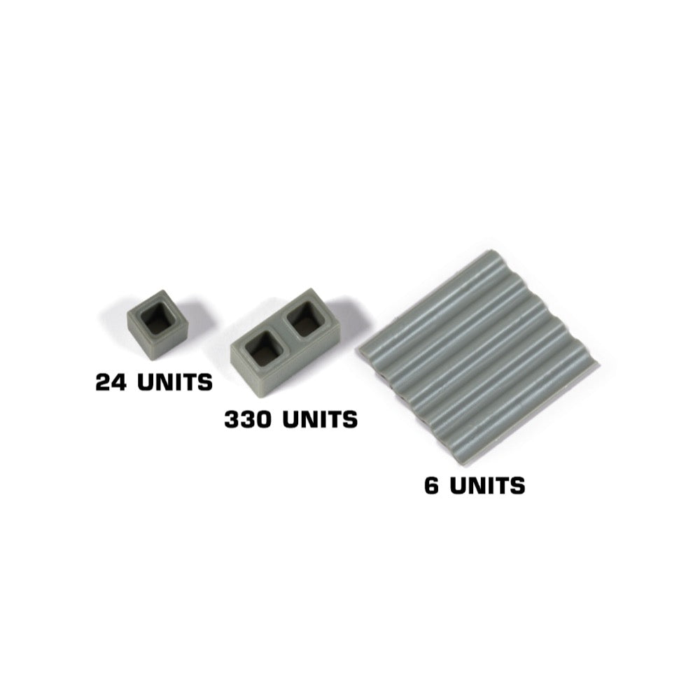 AK Interactive 35019 1/35 Concrete Blocks Kit 8435568342422