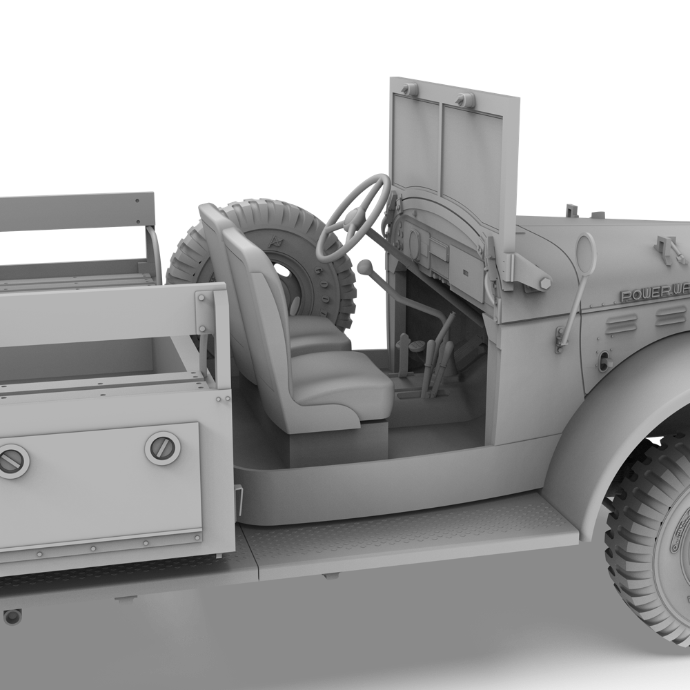 AK Interactive AK35020 1/35 Power Wagon WM300 with Winch
