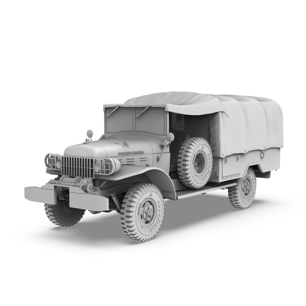 AK Interactive AK35020 1/35 Power Wagon WM300 with Winch
