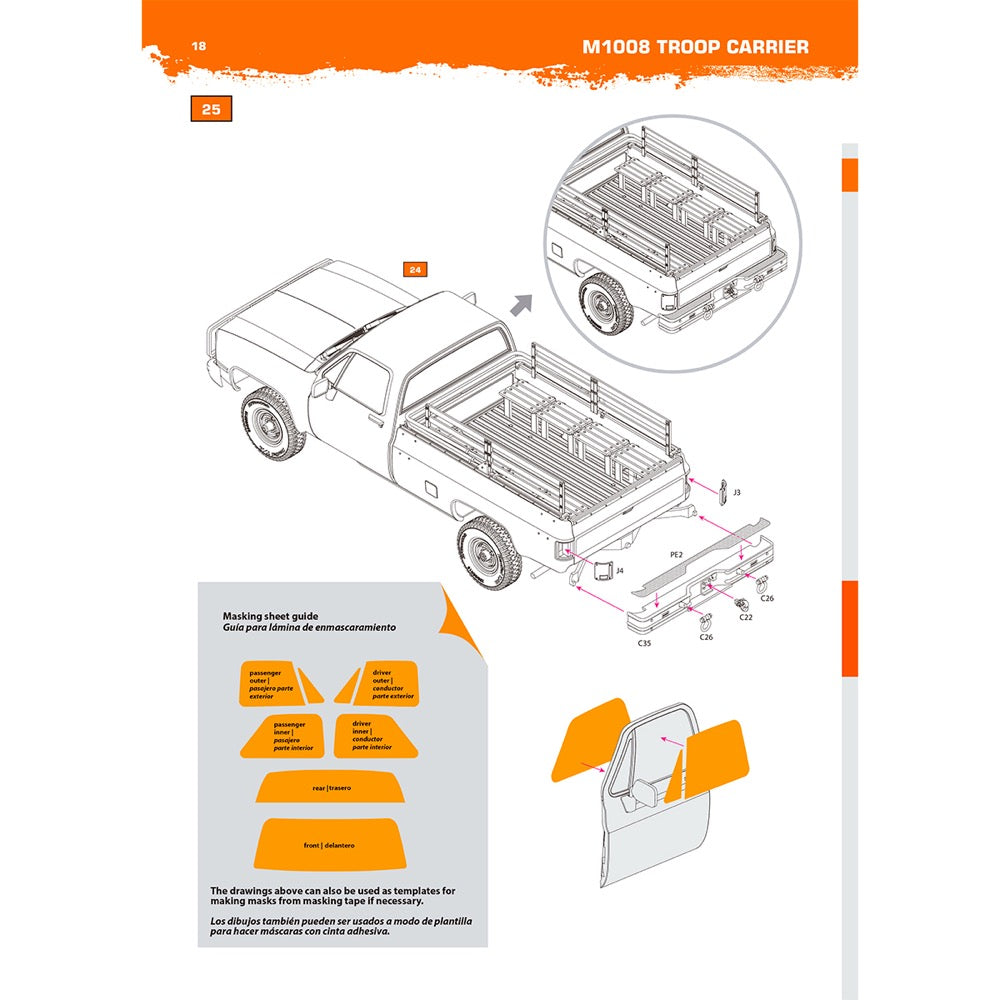 AK Interactive 35030 1/35 M1008 Troop Carrier 8435568346086