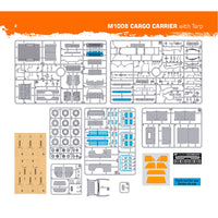 AK Interactive 35031 1/35 M1008 Troop Carrier With Tarp 8435568346093