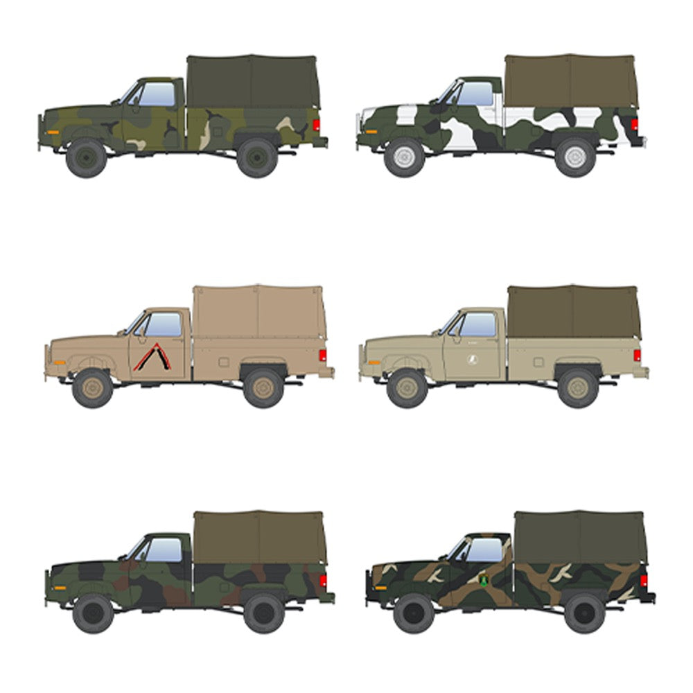 AK Interactive 35031 1/35 M1008 Troop Carrier With Tarp 8435568346093