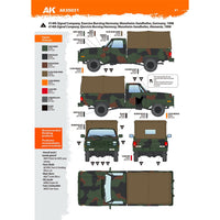 AK Interactive 35031 1/35 M1008 Troop Carrier With Tarp 8435568346093