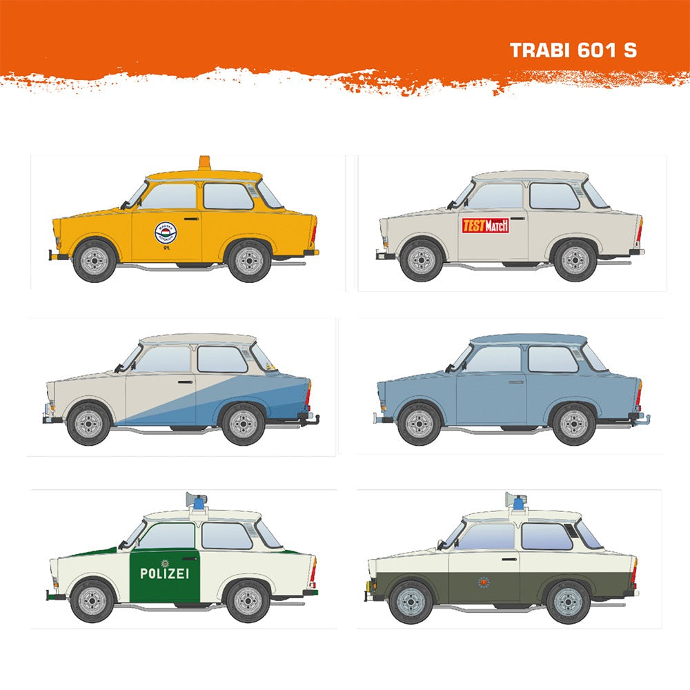 AK Interactive 1/35 Trabi 601 S Plastic Model Kit
