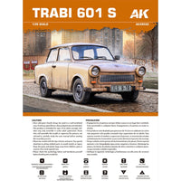 AK Interactive 1/35 Trabi 601 S Plastic Model Kit