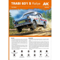 AK Interactive 1/35 Trabant 601 S Rallye Model Kit