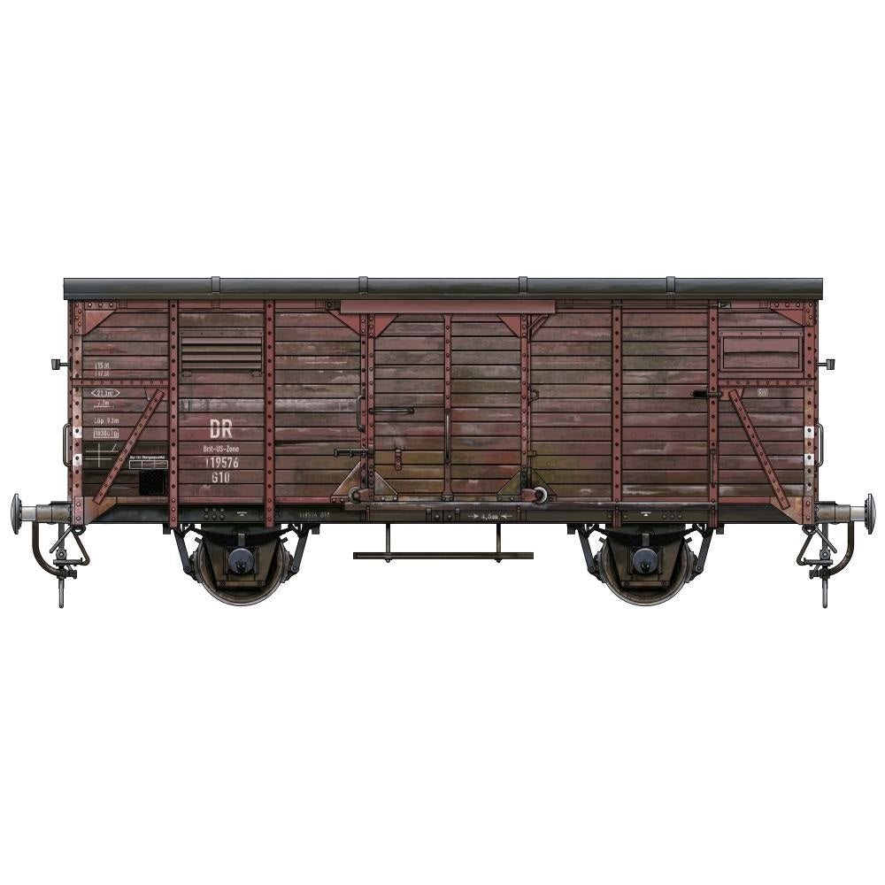 AK Interactive AK35502 German Railway Covered G10 Wagon Gedeckter G√ºterwagen G10