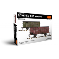 AK Interactive AK35502 German Railway Covered G10 Wagon Gedeckter G√ºterwagen G10