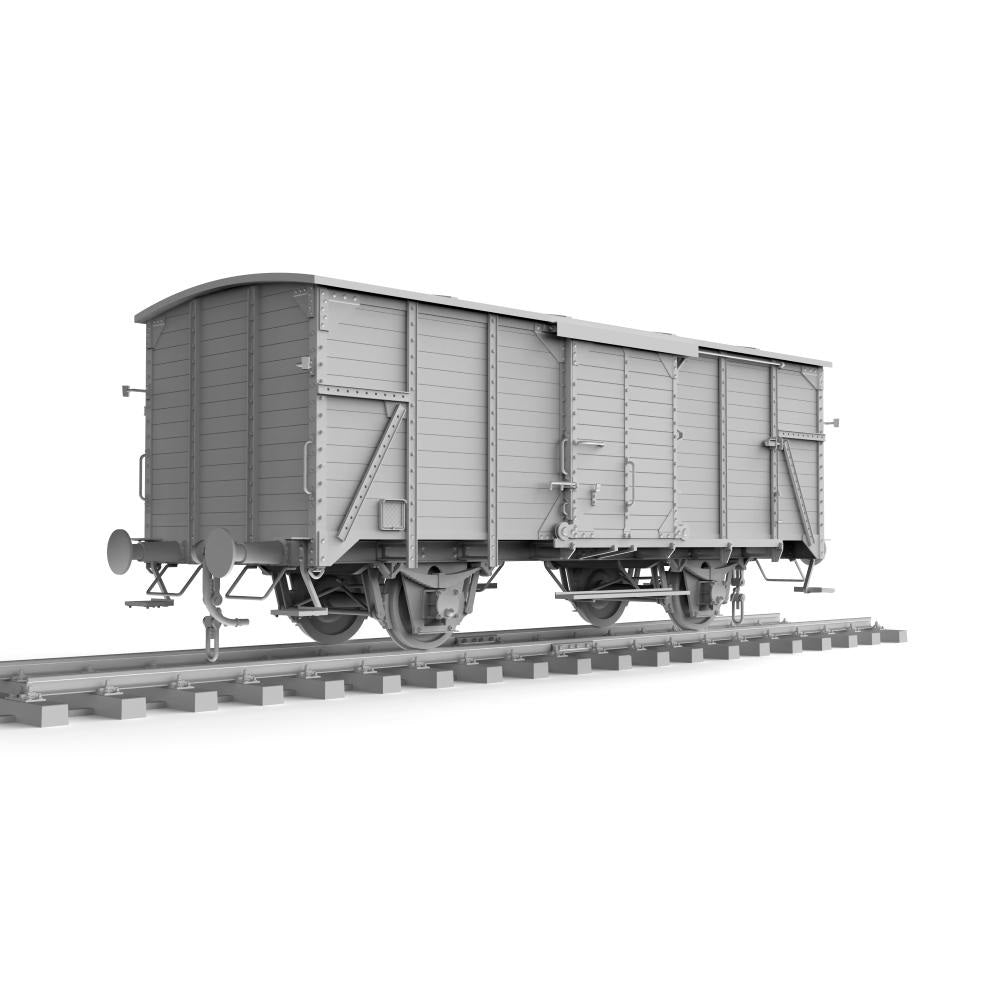 AK Interactive AK35502 German Railway Covered G10 Wagon Gedeckter G√ºterwagen G10