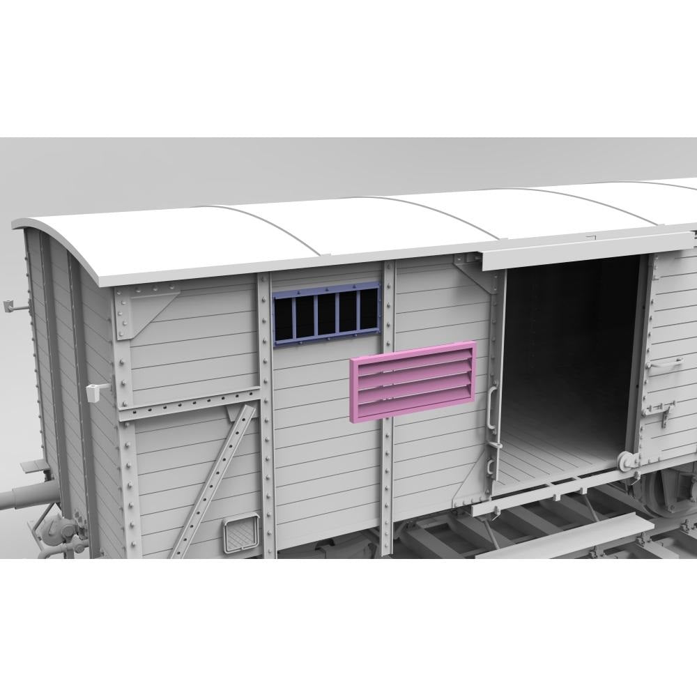AK Interactive AK35502 German Railway Covered G10 Wagon Gedeckter G√ºterwagen G10
