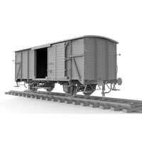 AK Interactive AK35502 German Railway Covered G10 Wagon Gedeckter G√ºterwagen G10
