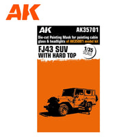 AK Interactive 35701 Die-cut Painting Mask for AK35001