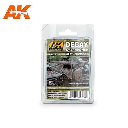 AK Interactive AK4180 Weathering Decay & Abandoned Set Enamel