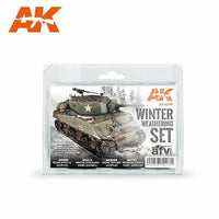 AK Interactive AK4270 Weathering Winter Set Enamel