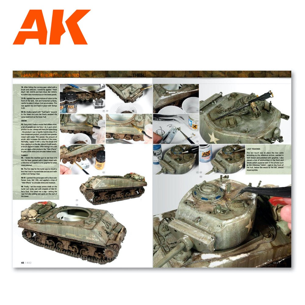 AK Interactive 4801 Book 4X2 English