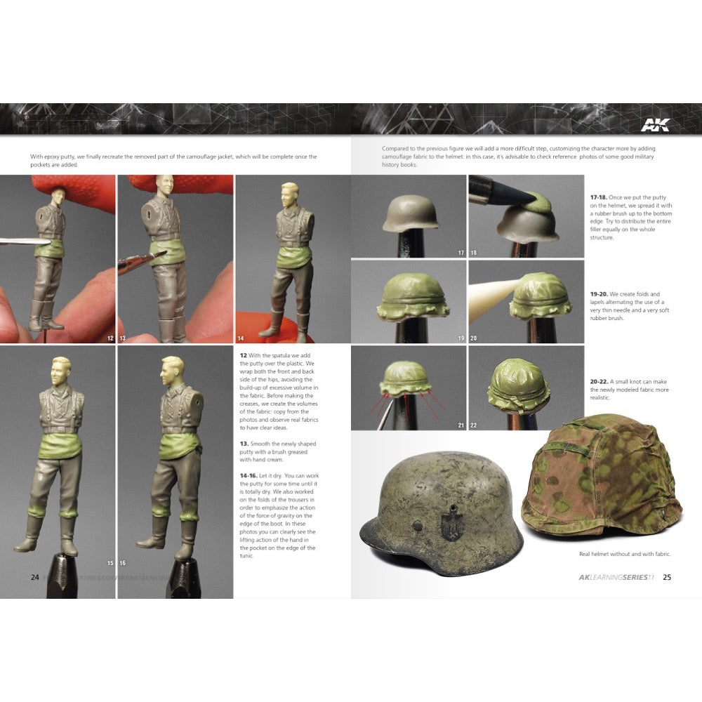 AK Interactive 512 Book Learning Series No.11 Figure Sculpting English