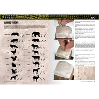AK Interactive 518 Book Learning Series No.14 Painting Animal Figures English