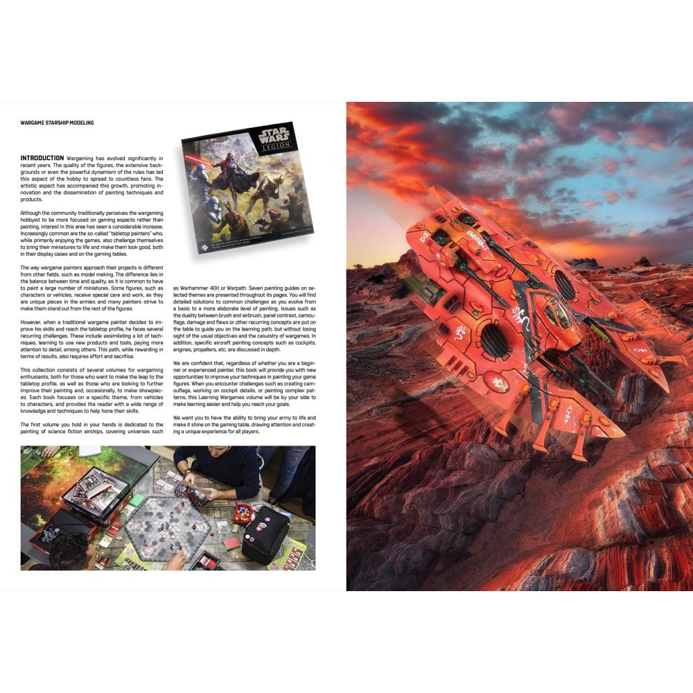 AK Interactive 590 Book Learning Wargames Series 1 Starship Techniques Beginner English