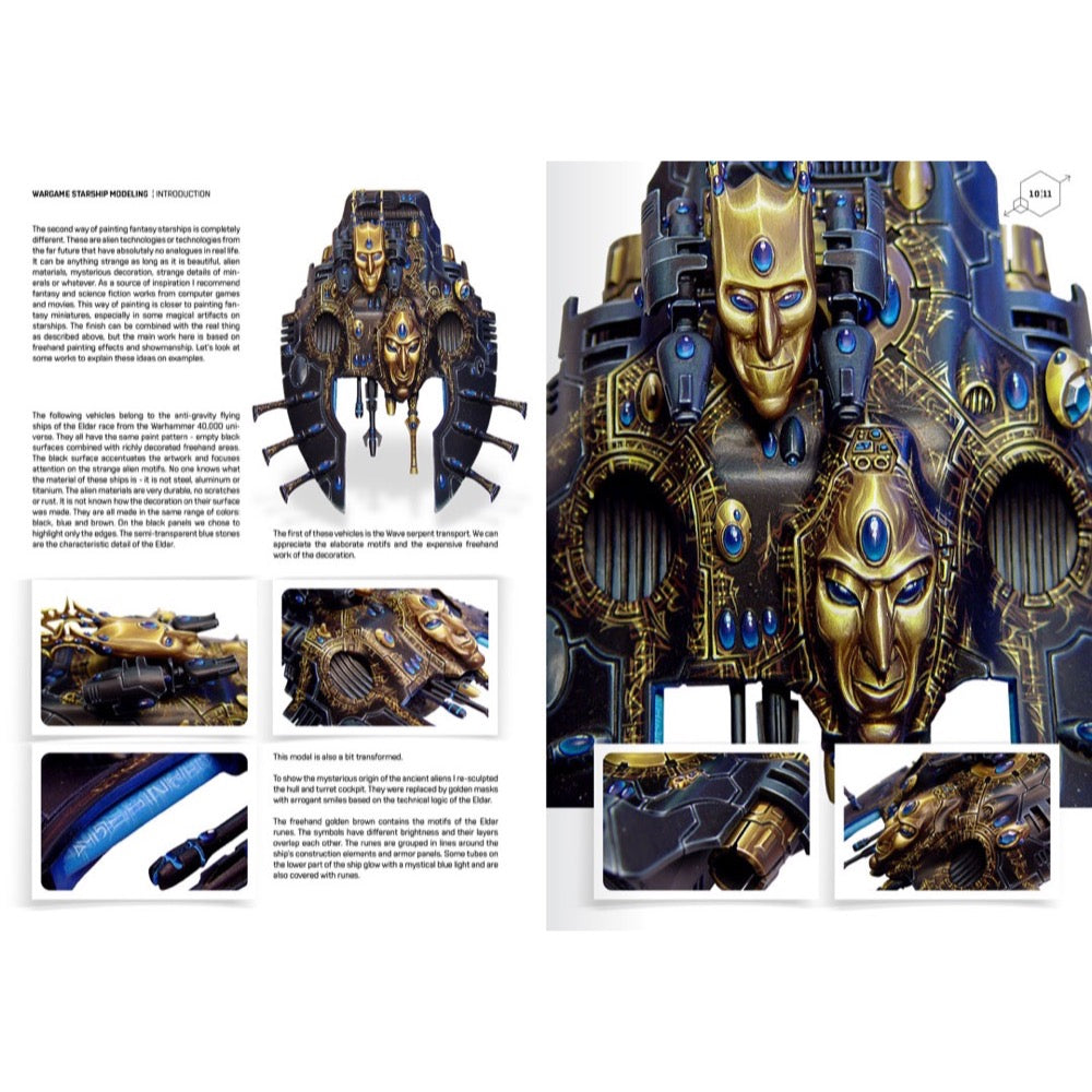 AK Interactive 592 Book Learning Wargames Series 2 Starship Techniques Advanced English