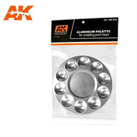 AK Interactive AK613 Aluminum Paint Pallet 10 Wells