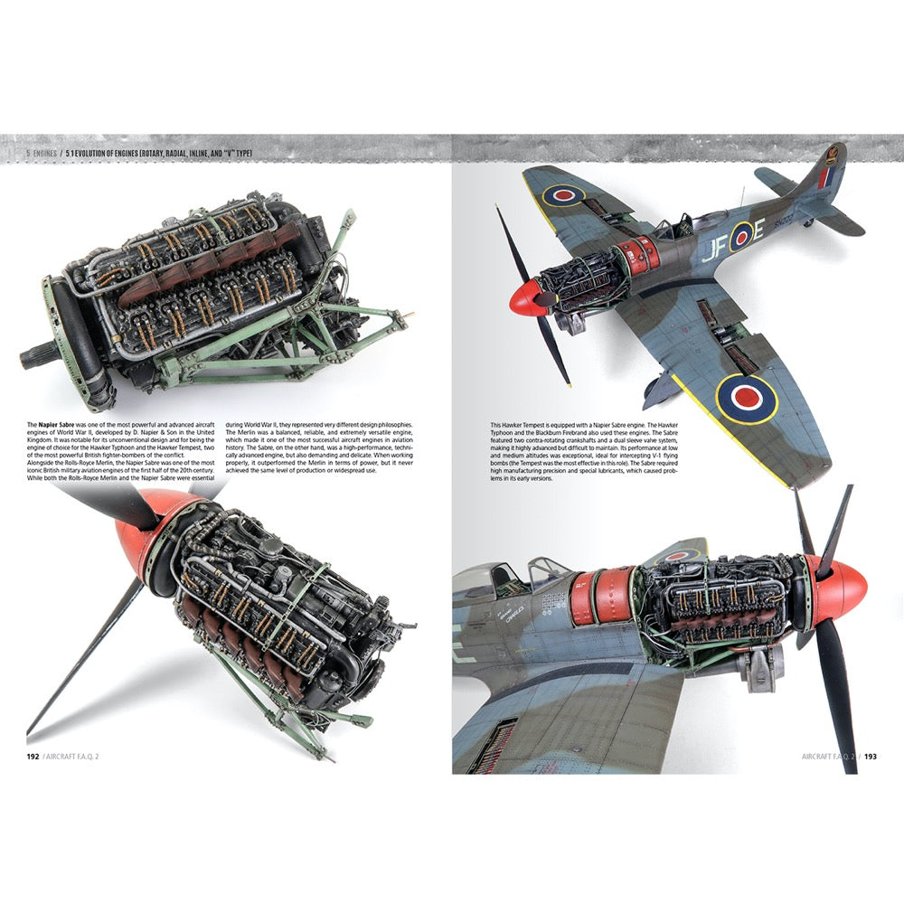 AK Interactive 644 FAQ 2 Aircraft Scale Modelling Book English