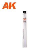 AK Interactive Styrene Angle 1.50 x 1.50 x 350mm (Pack of 4)