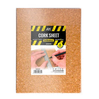 AK Interactive 8055 Cork Sheets Coarse Grained 200 X 290 X 6mm 1 Sheets