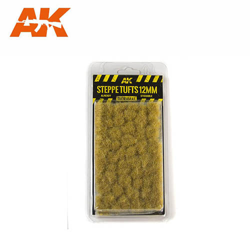 AK Interactive AK8125 Steppe Tufts 12mm