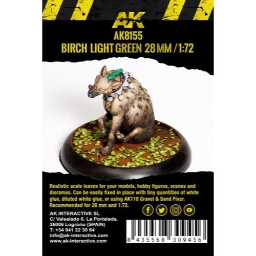 AK Interactive 8155 1/72 Birch Lght Green Leaves