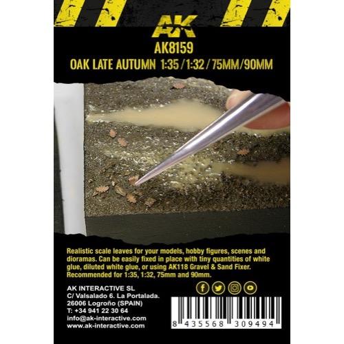 AK Interactive 8159 1/35 Oak Late Autumn Leaves