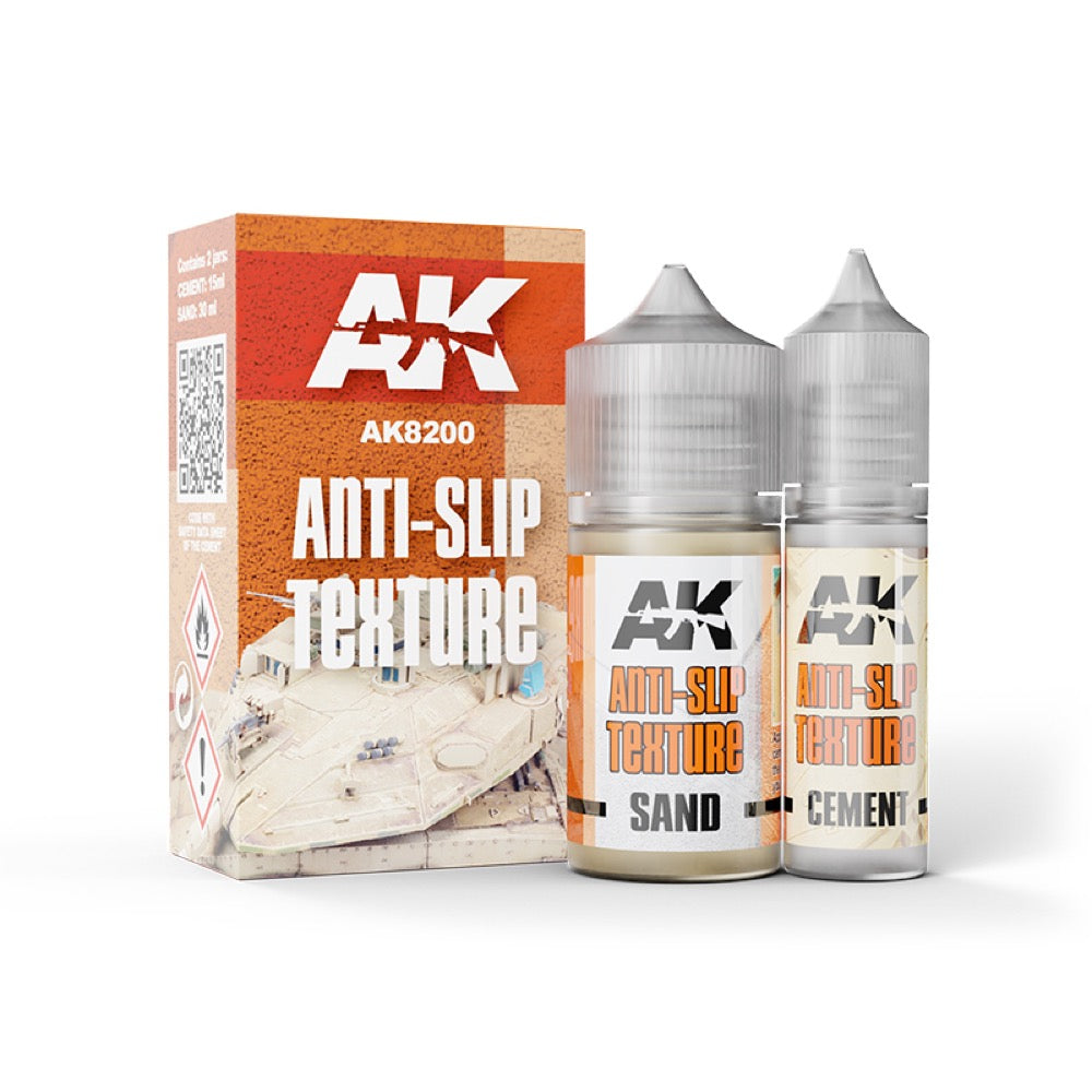 AK Interactive 8200 Anti-Slip Texture (Sand and Cement)
