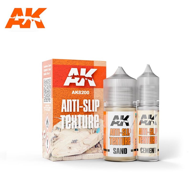 AK Interactive 8200 Anti-Slip Texture (Sand and Cement)